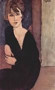 Amedeo Modigliani Portrat der Madame Reynouard oil